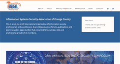 Desktop Screenshot of issa-oc.org